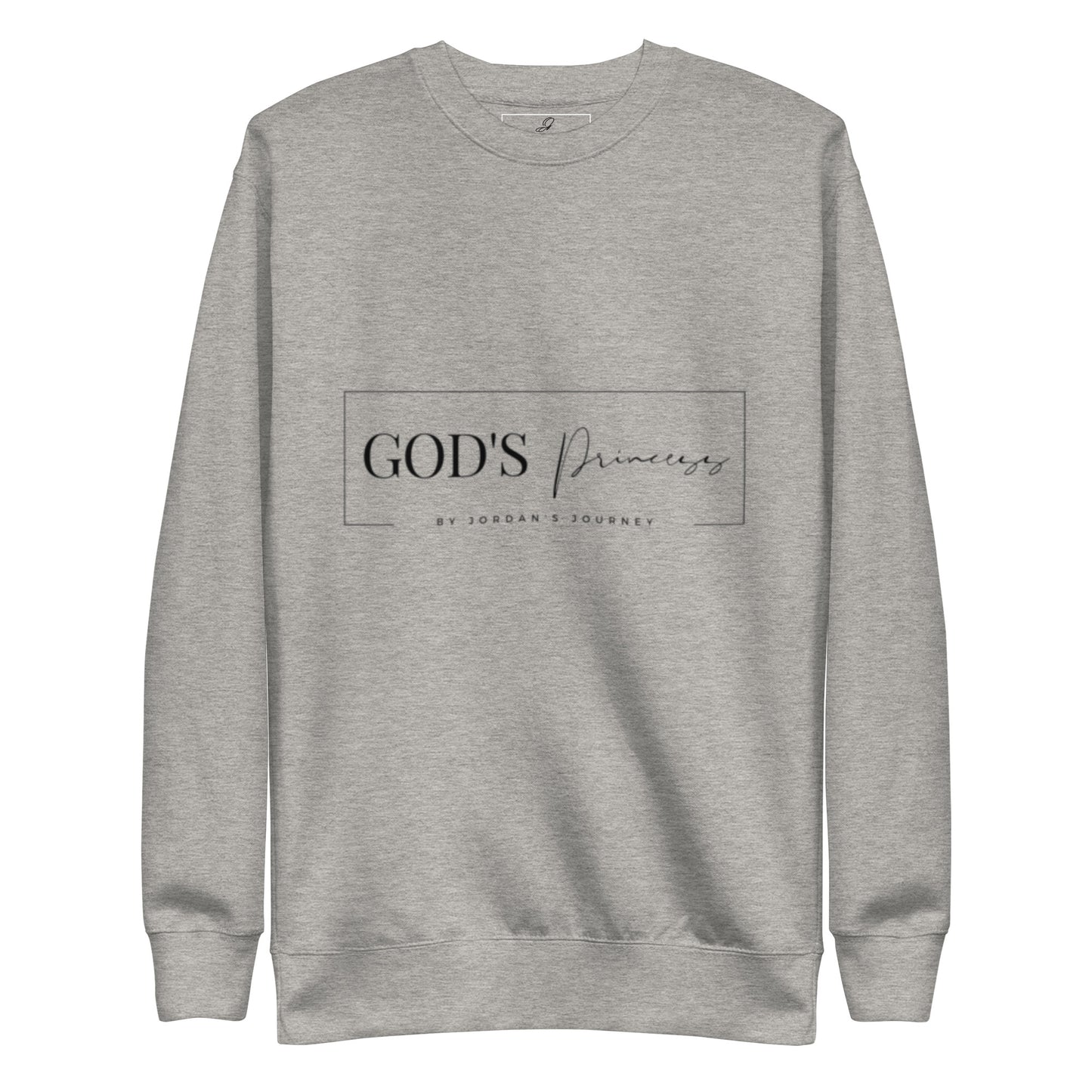 God's Princess Signature Sweatshirt Gray